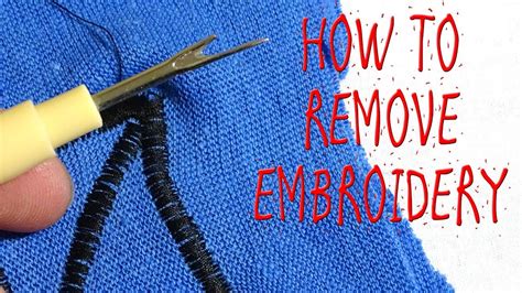 Can You Remove Embroidery from a Shirt? A Detailed Exploration