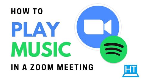 how to play music in a zoom meeting while ensuring the background noise is minimal